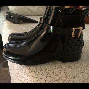 Hunter ankle rain boots